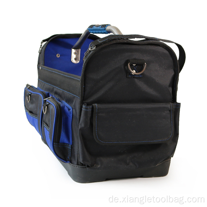 PVC -Basis -Tote -Werkzeugtasche mit Stahlgriff